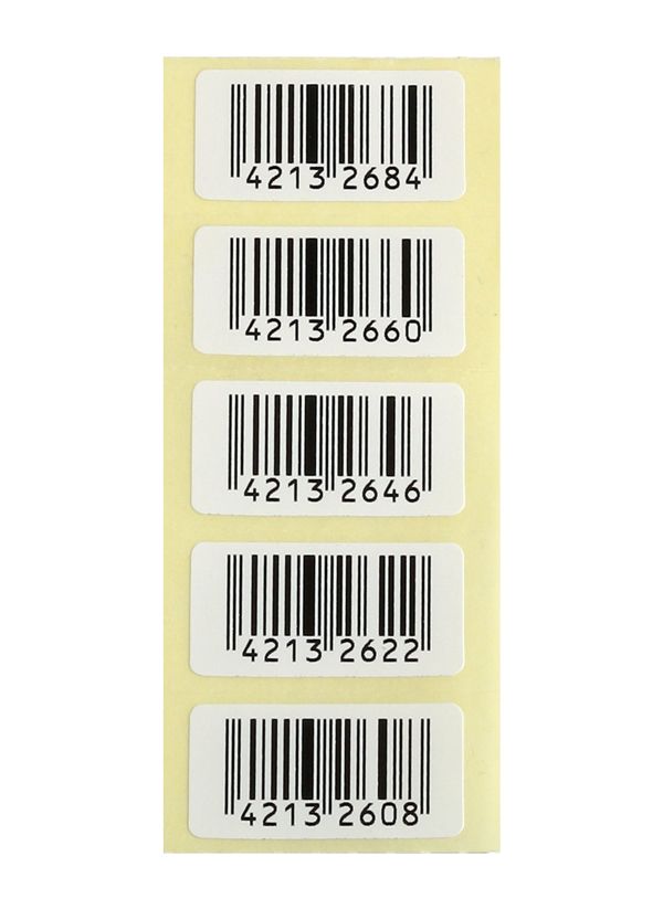 Étiquettes à code-barres Emballages stériles [ROW]