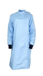 Manteau pour salle blanche Style Lancer avec fermeture latérale