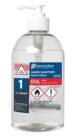 CleanGuard 1 - Désinfectant pour les mains IPA - Non stérile