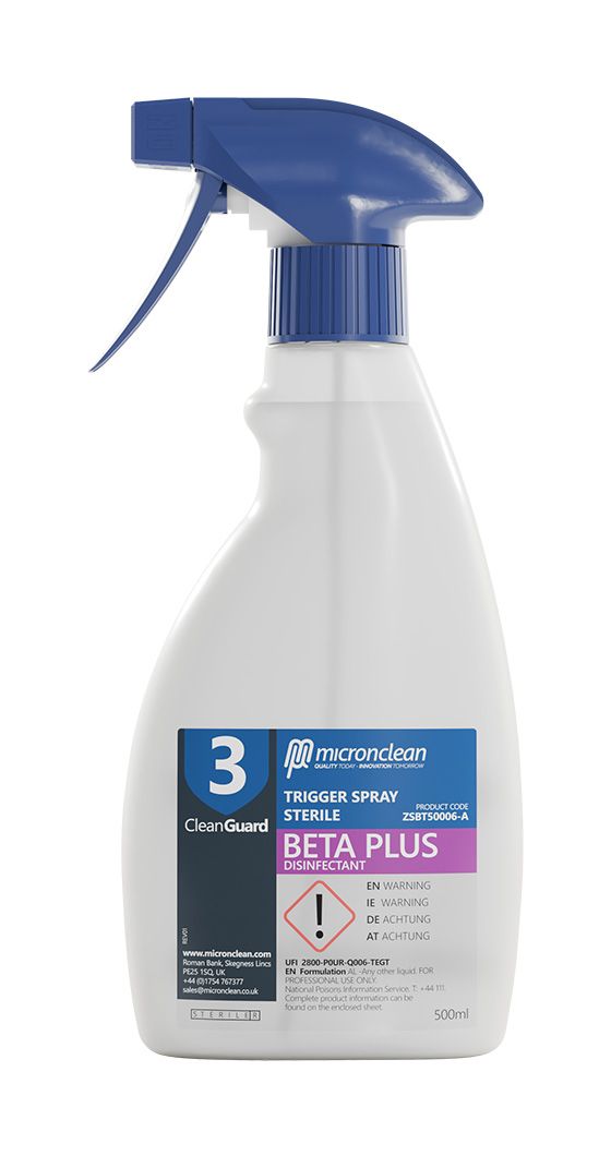 CleanGuard 3 - Beta Plus Spray à gâchette - Stérile [EU]