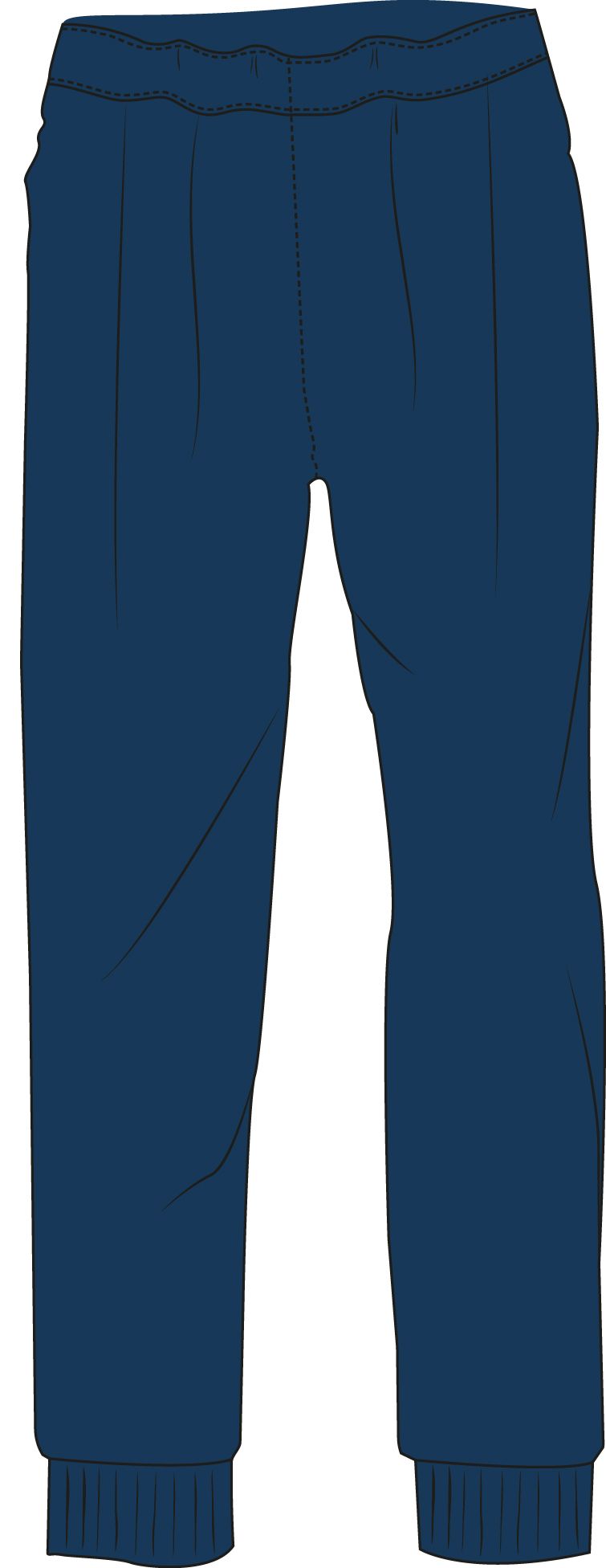 Pantalon de sous-vêtements avec taille élastiquée [IN]