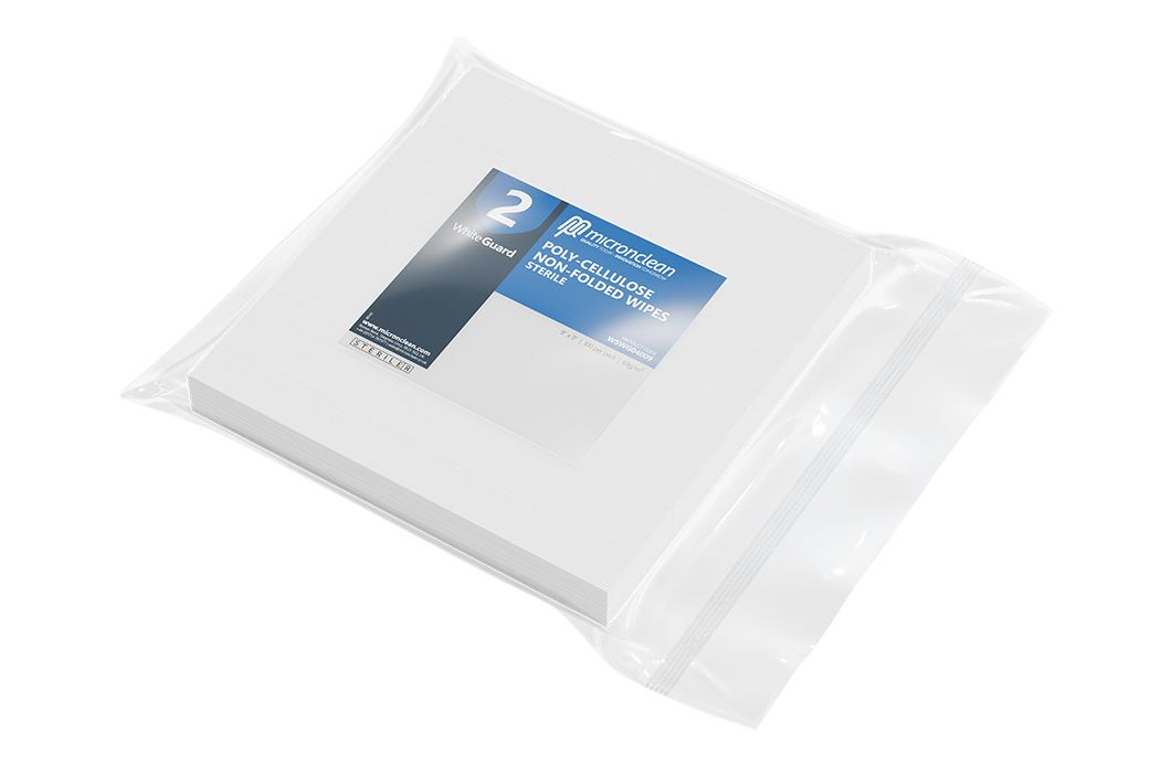 WhiteGuard 2 - Lingettes en polycellulose - Stériles [EU]